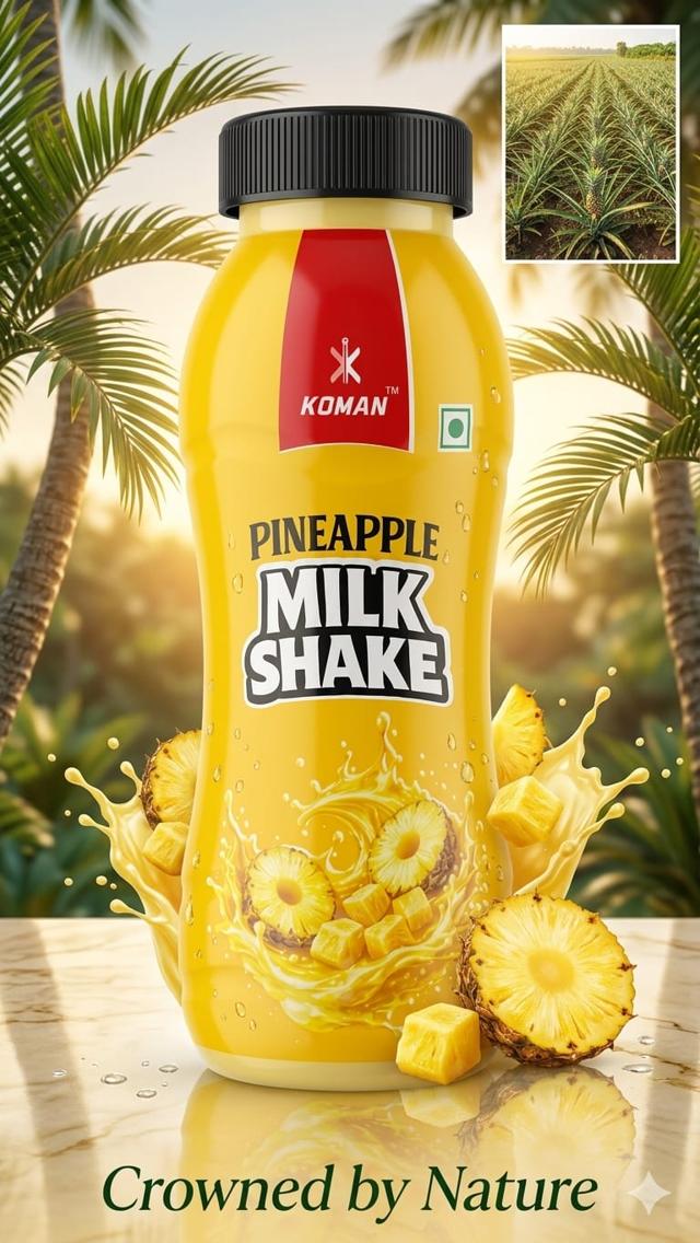 KOMAN Pineapple Milkshake